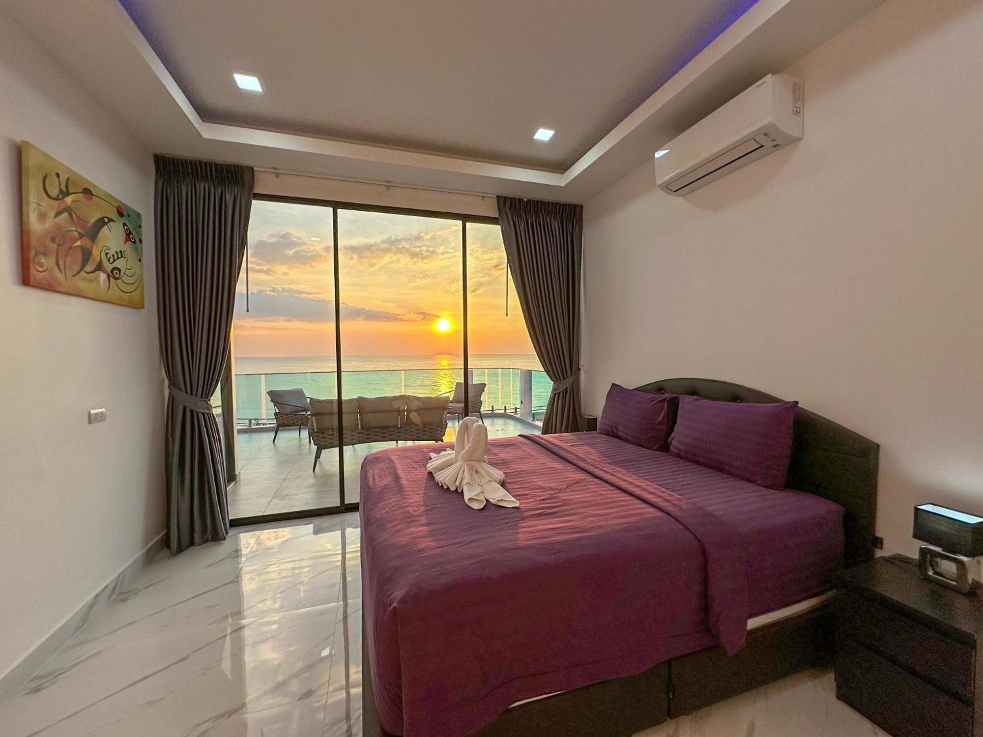 Stunning Beachfront View Luxurious Apartment 40 Jomtien pláž Exteriér fotografie