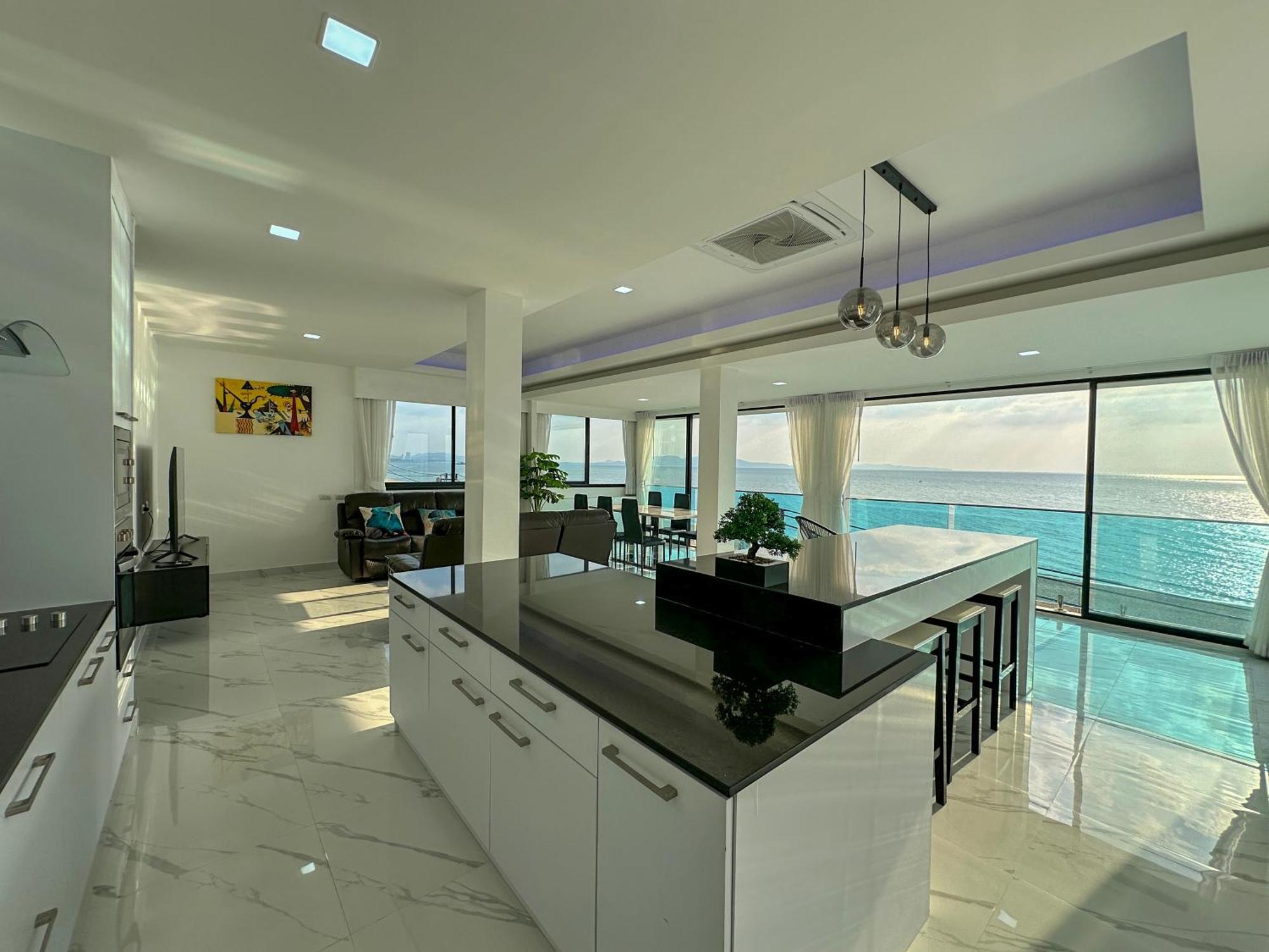 Stunning Beachfront View Luxurious Apartment 40 Jomtien pláž Exteriér fotografie