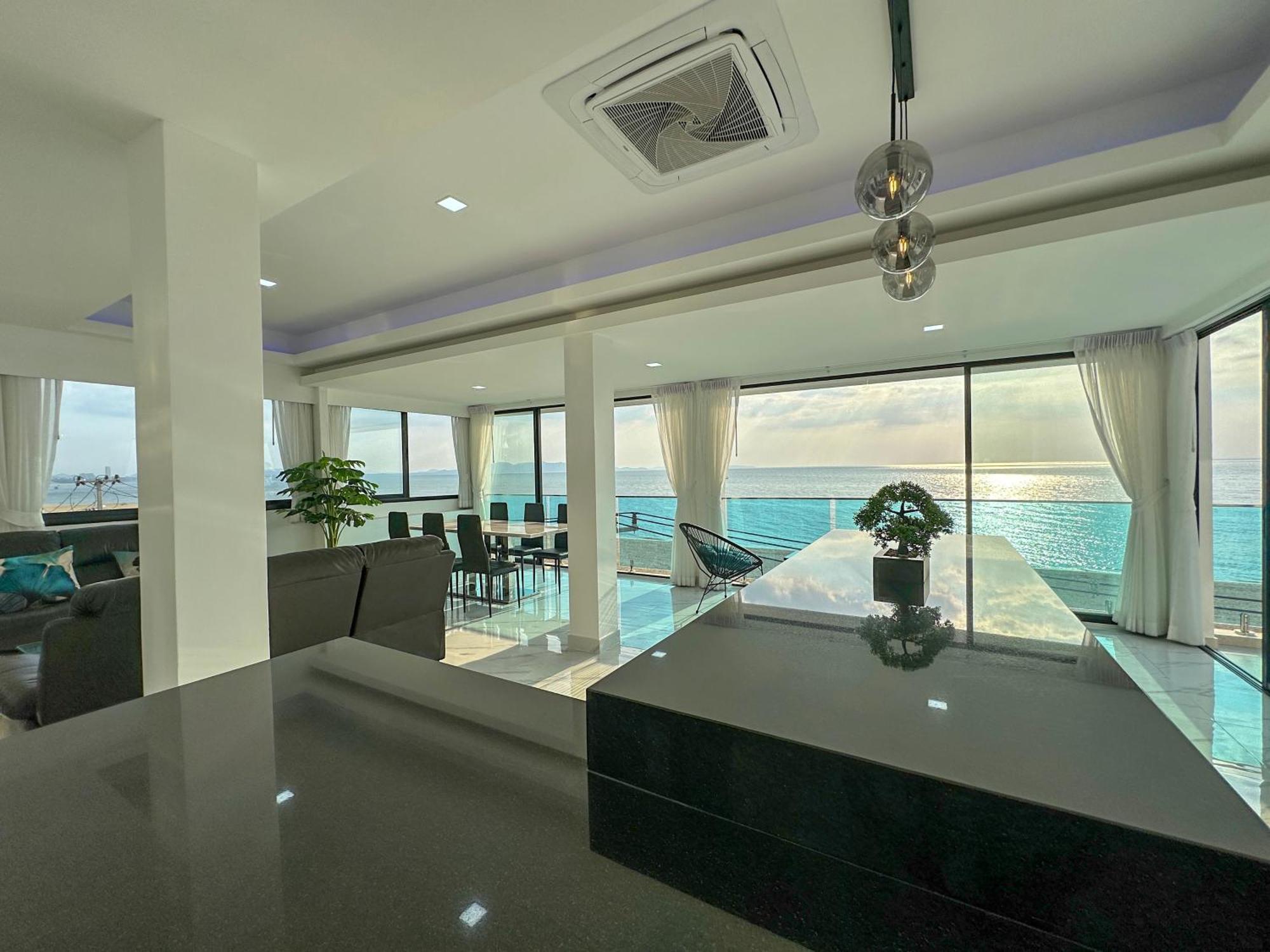 Stunning Beachfront View Luxurious Apartment 40 Jomtien pláž Exteriér fotografie