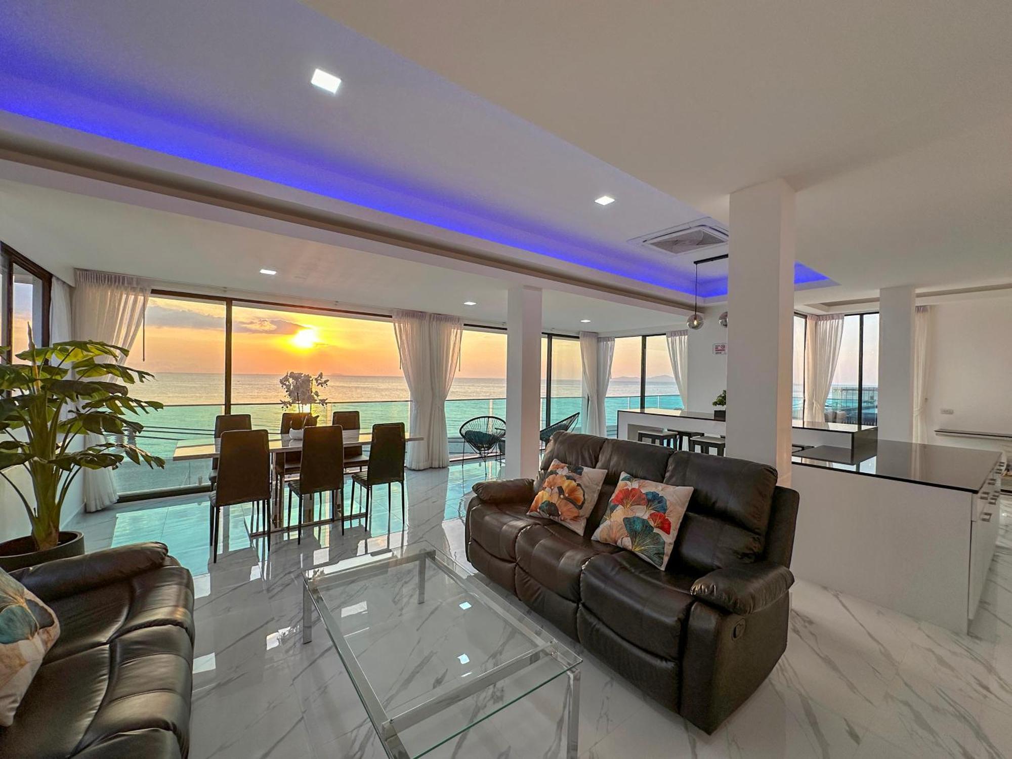 Stunning Beachfront View Luxurious Apartment 40 Jomtien pláž Exteriér fotografie