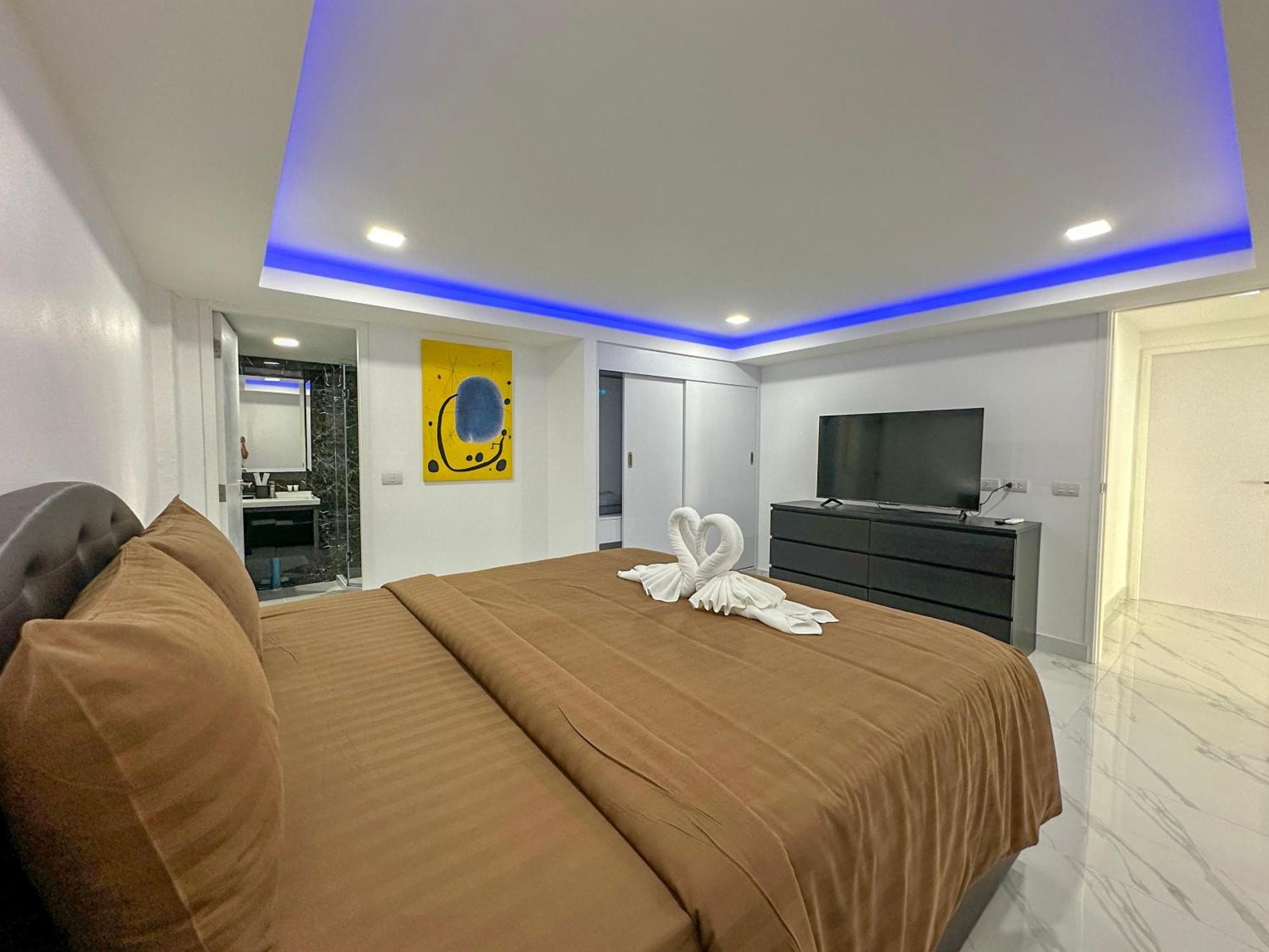 Stunning Beachfront View Luxurious Apartment 40 Jomtien pláž Exteriér fotografie