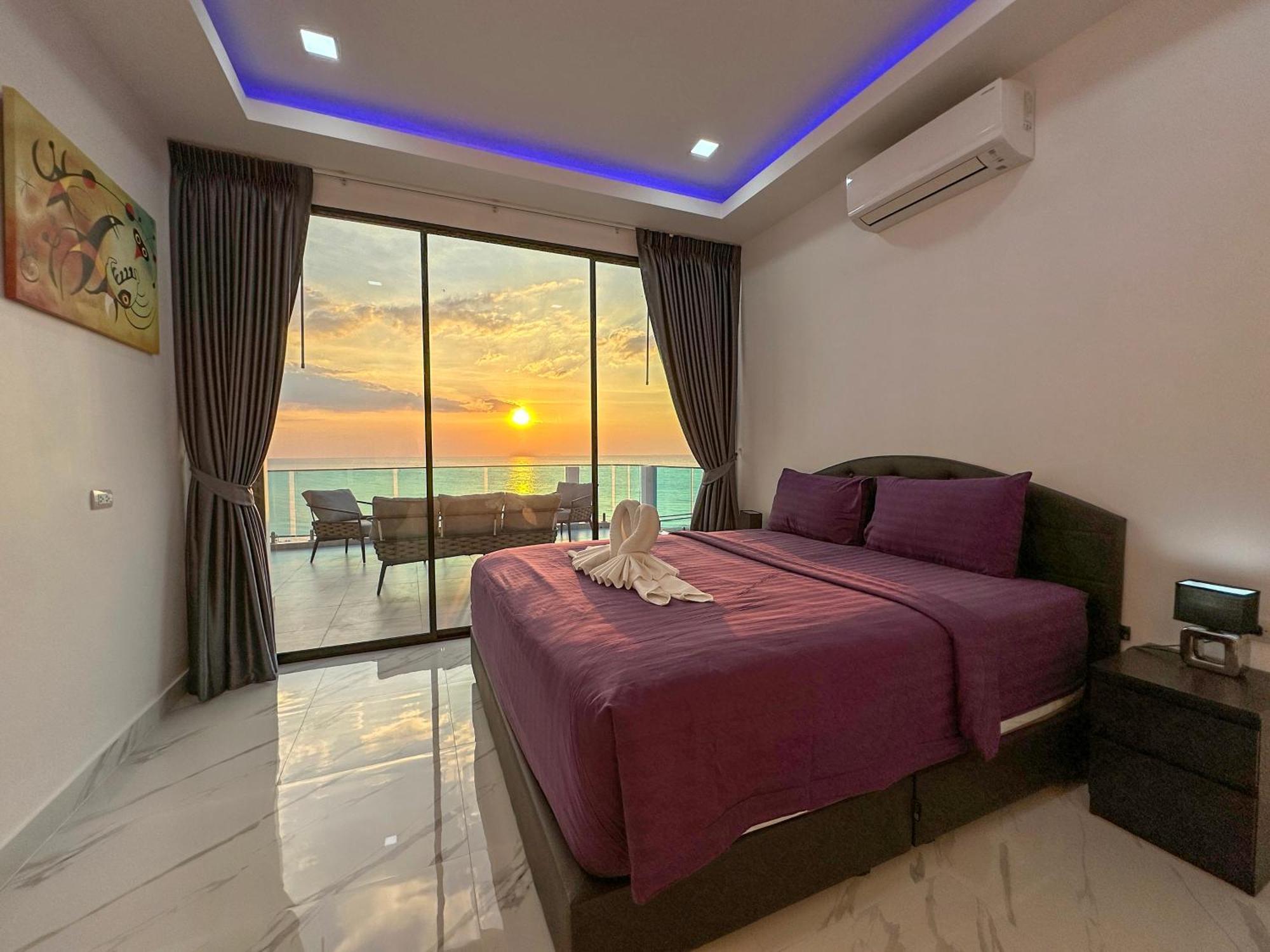 Stunning Beachfront View Luxurious Apartment 40 Jomtien pláž Exteriér fotografie